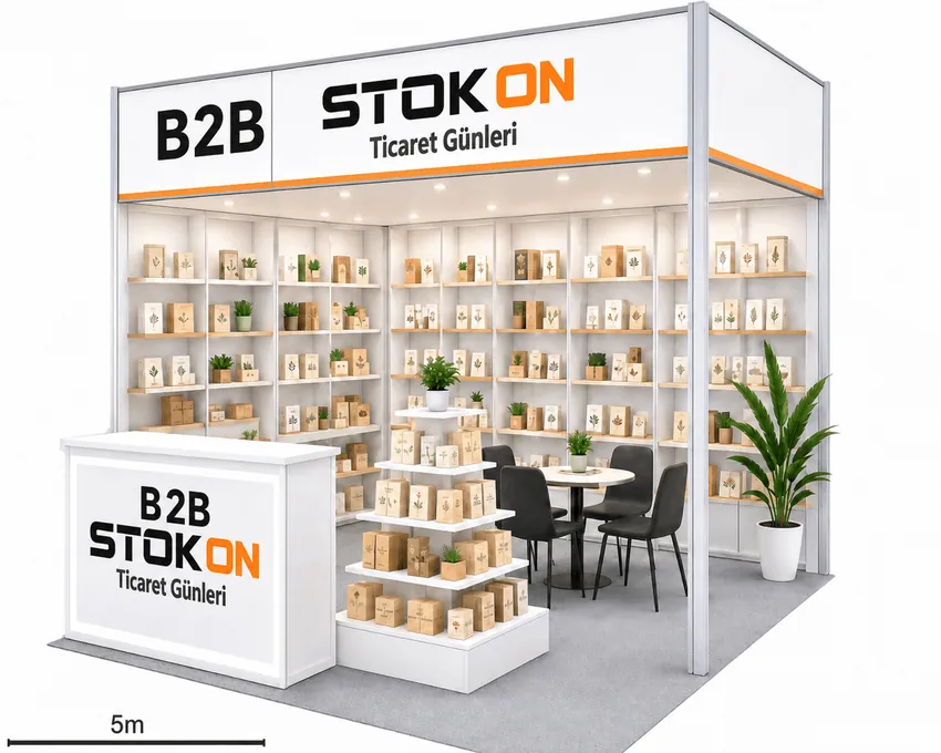 Küçük Sunum Alanı — STOK ON stant görseli
