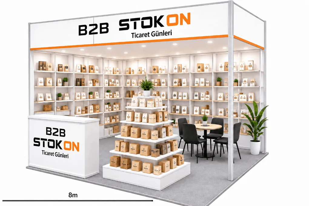 Büyük Sunum Alanı — STOK ON stant görseli